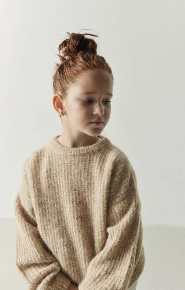 American Vintage | Kinderpullover East Beige Meliert