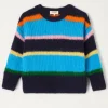 American Vintage | Kinderpullover East Blaue Streifen