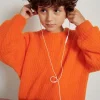 American Vintage | Kinderpullover East Leuchtendes Orange