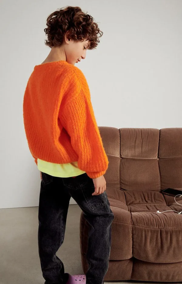 American Vintage | Kinderpullover East Leuchtendes Orange