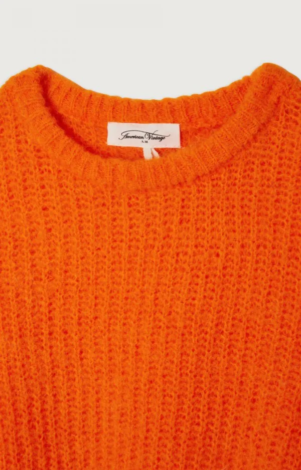 American Vintage | Kinderpullover East Leuchtendes Orange