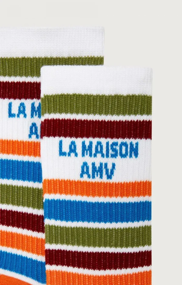 American Vintage | Kindersocken Lypow Multico Gestrichen