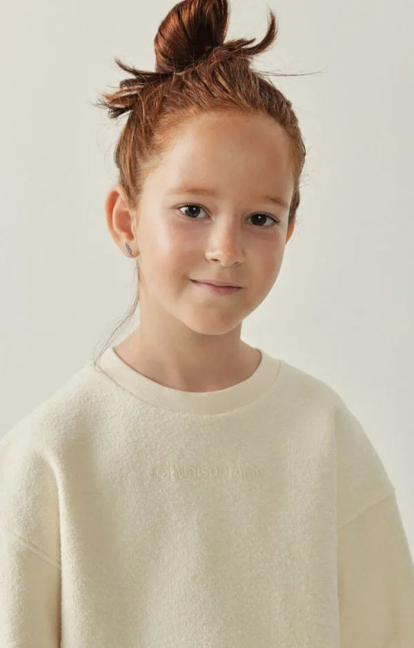 American Vintage | Kindersweatshirt Bobypark Ecru