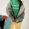 American Vintage | Kindersweatshirt Gupcity Grau Meliert