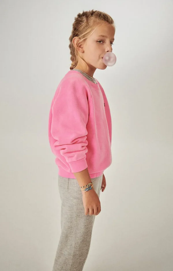 American Vintage | Kindersweatshirt Izubird Neonpink