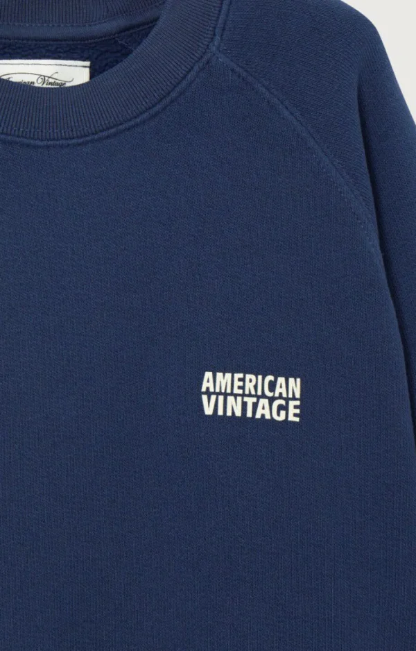 American Vintage | Kindersweatshirt Izubird Navy Vintage