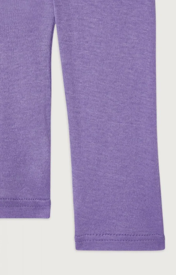 American Vintage | Kinder-T-Shirt Massachusetts Purple Vintage