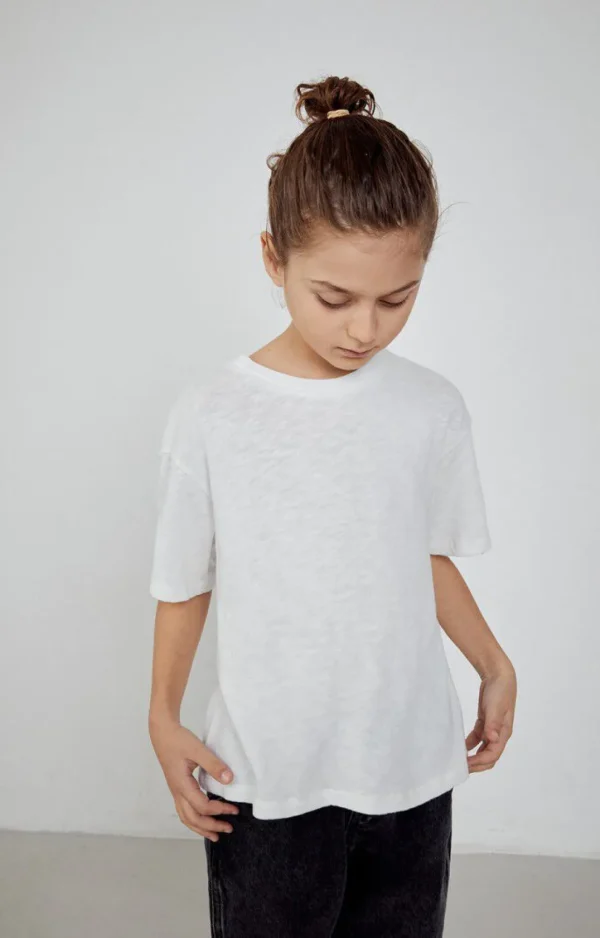 American Vintage | Kinder-T-Shirt Sonoma Weiss