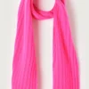 American Vintage | Unisexschal Vitow Neon Pink Meliert